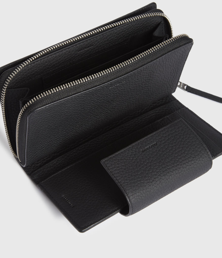 all leather wallet