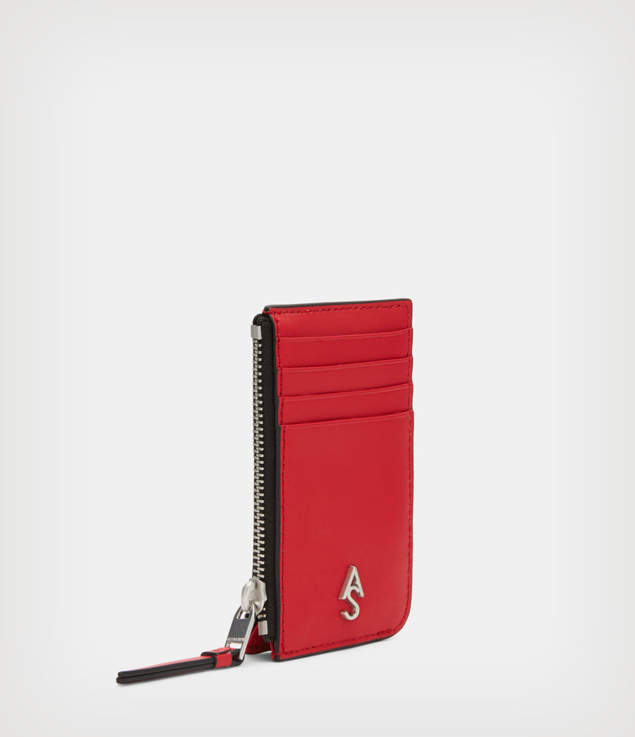 Women's Marlborough Leather Wallet (gala_red) - Image 3