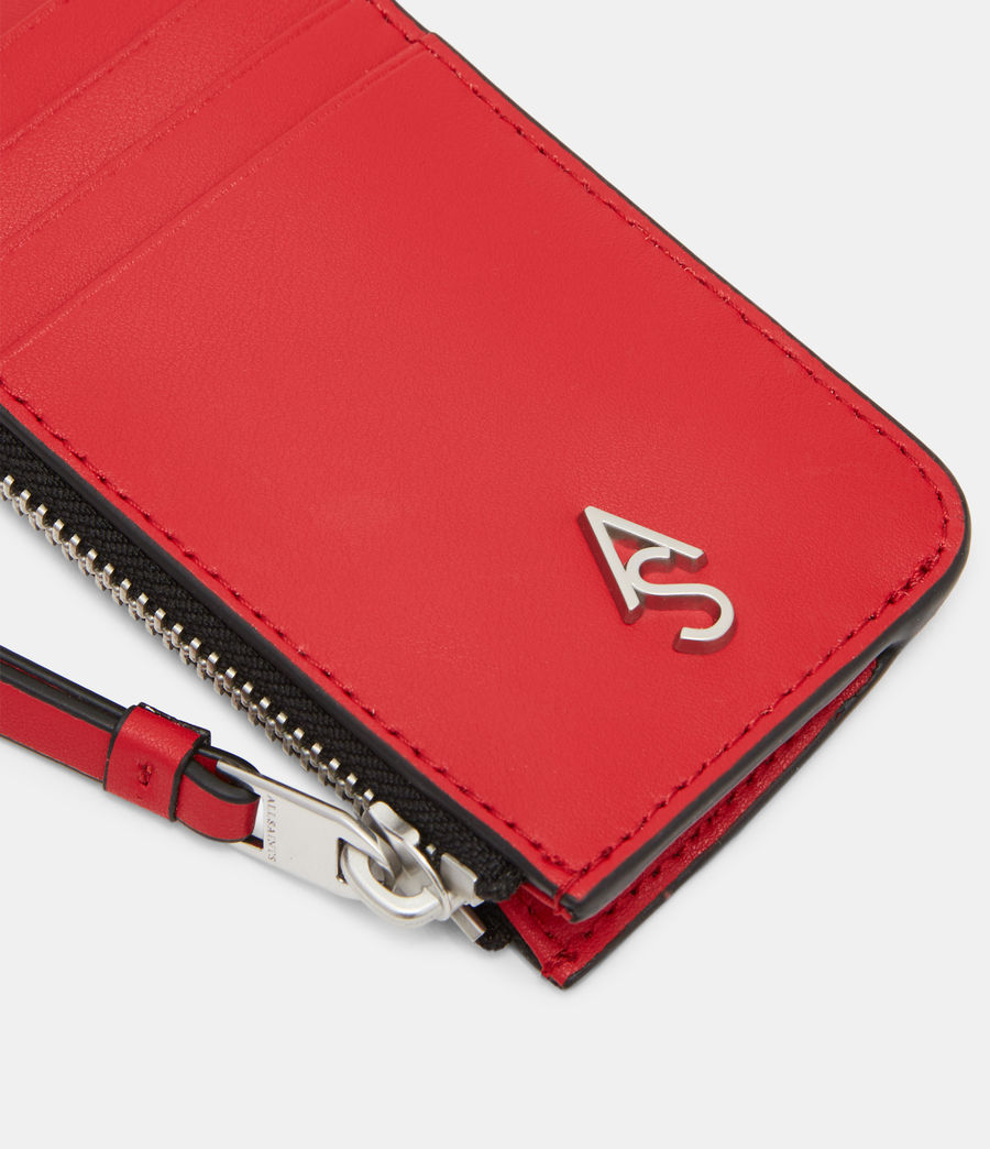 Women's Marlborough Leather Wallet (gala_red) - Image 4