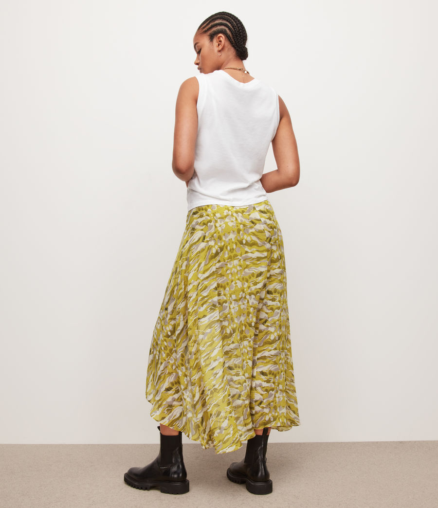 Womens Slvina Oniyuri Skirt (yellow) - Image 5