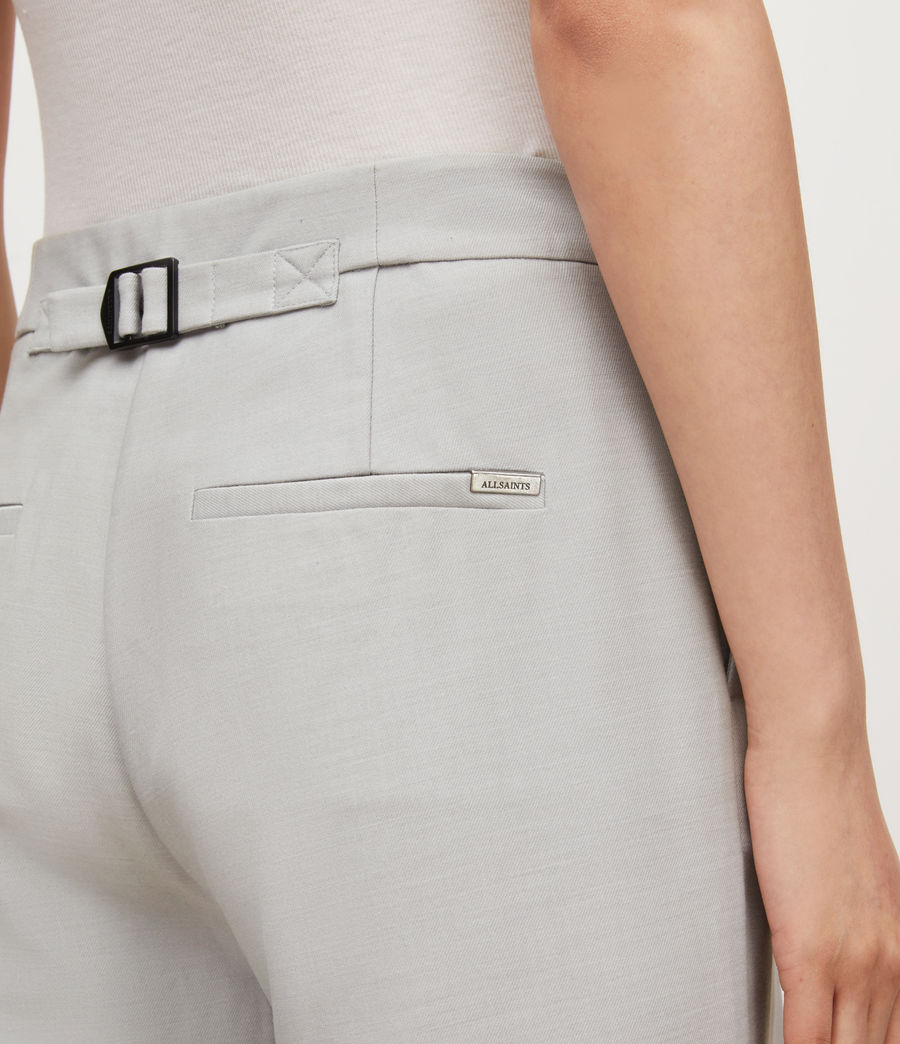 Womens Hanah High-Rise Pants (grey) - Image 5