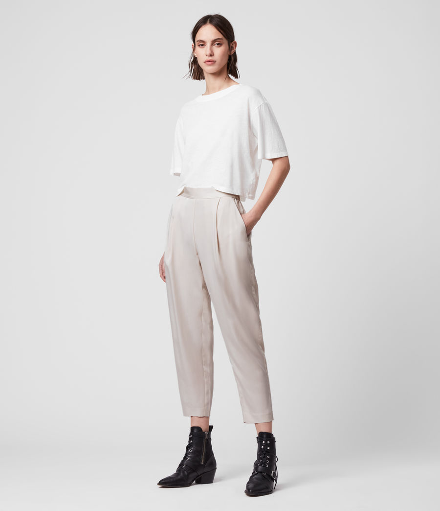 low rise trousers