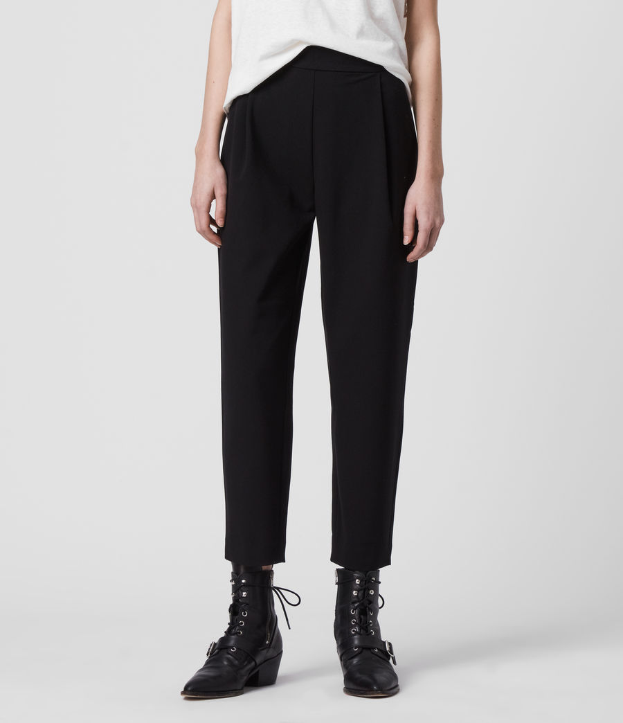 low rise trousers