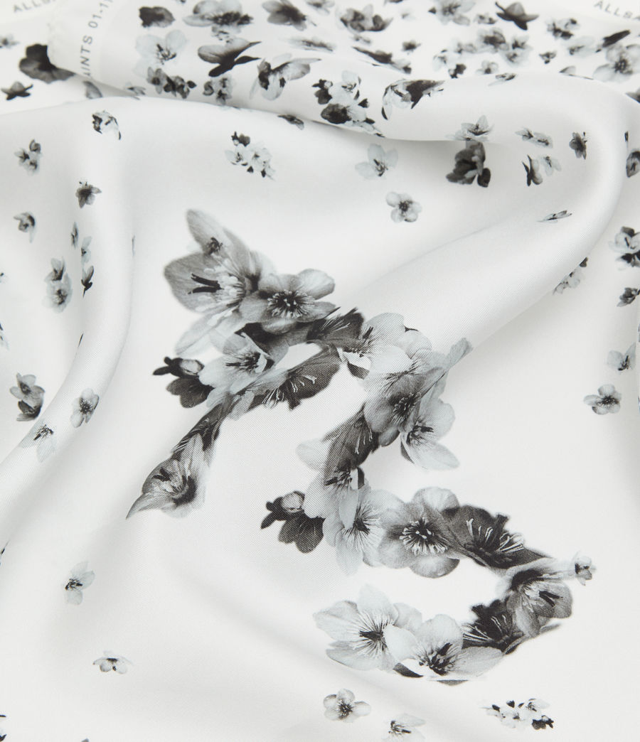 Women's Sakura Silk AllSaints Bandana (ecru_white) - Image 4