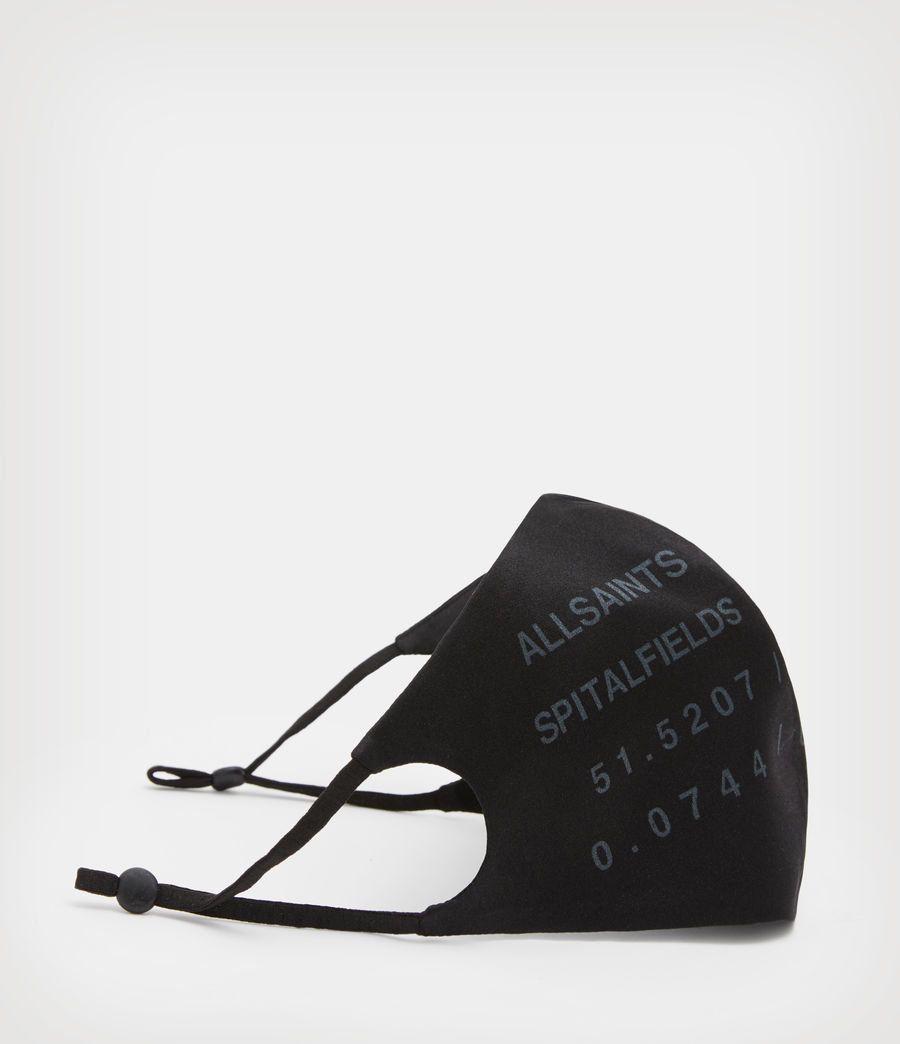 Damen Address Face Mask (black) - Image 1