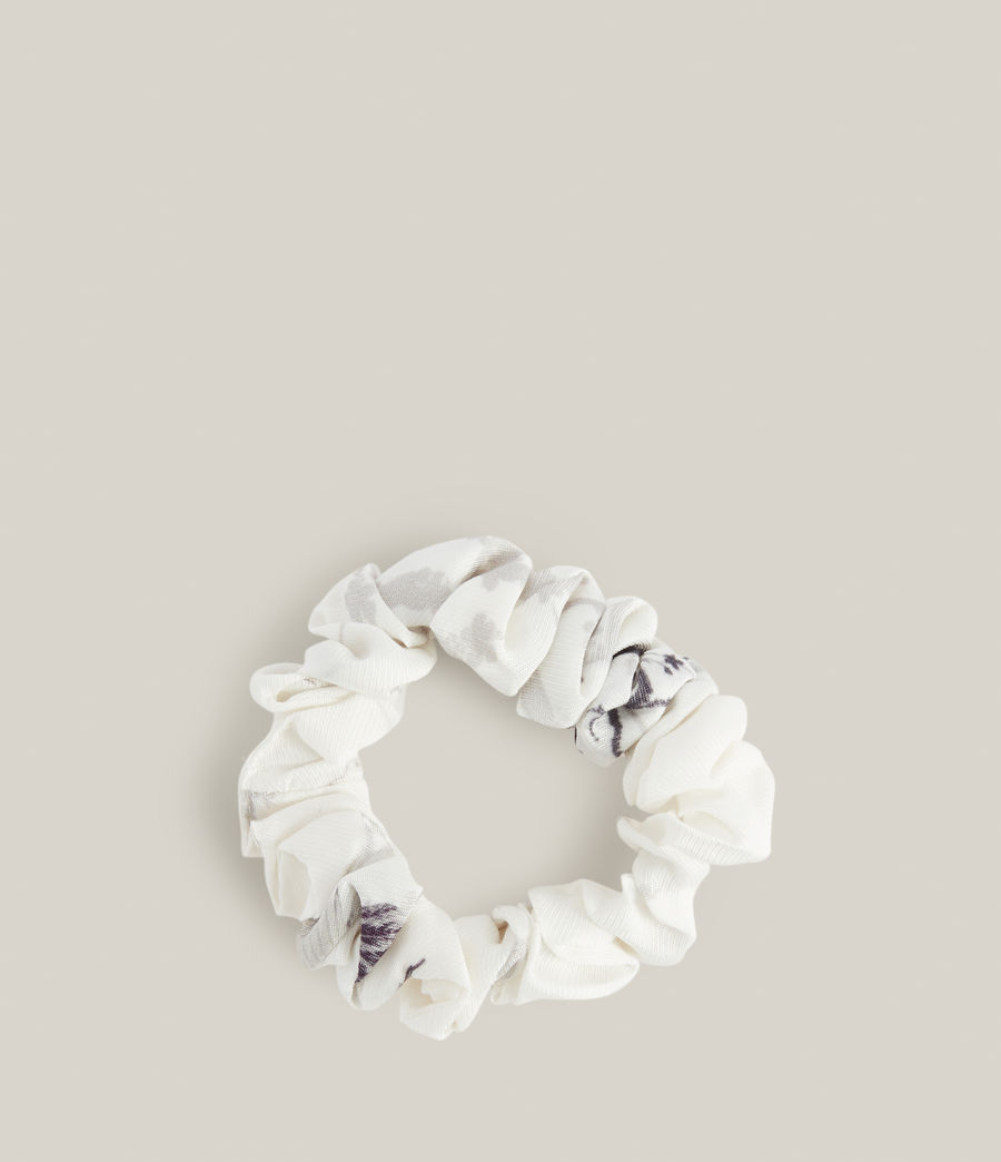 Women's Aurora Mini Scrunchie (white) - Image 1