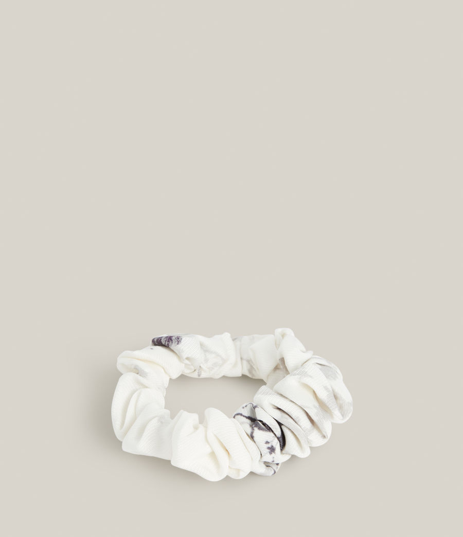 Women's Aurora Mini Scrunchie (white) - Image 3