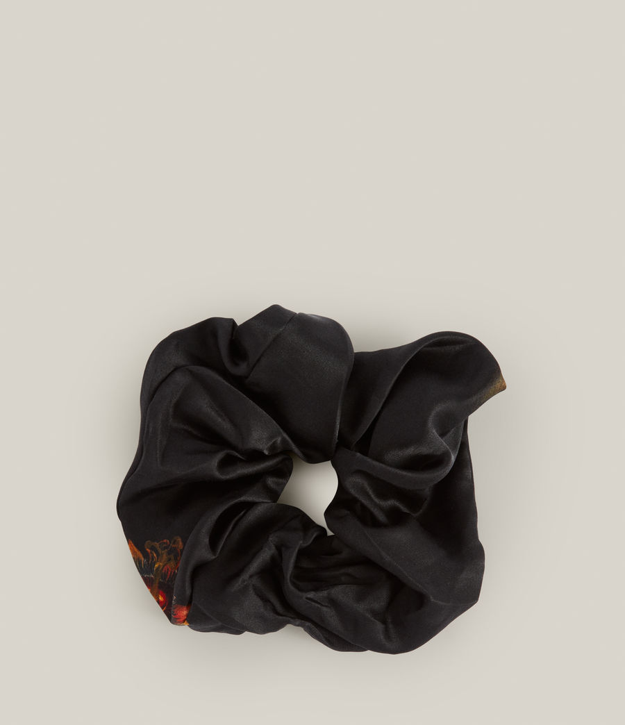 Women's Aurora Oversized Scrunchie (black) - Image 1
