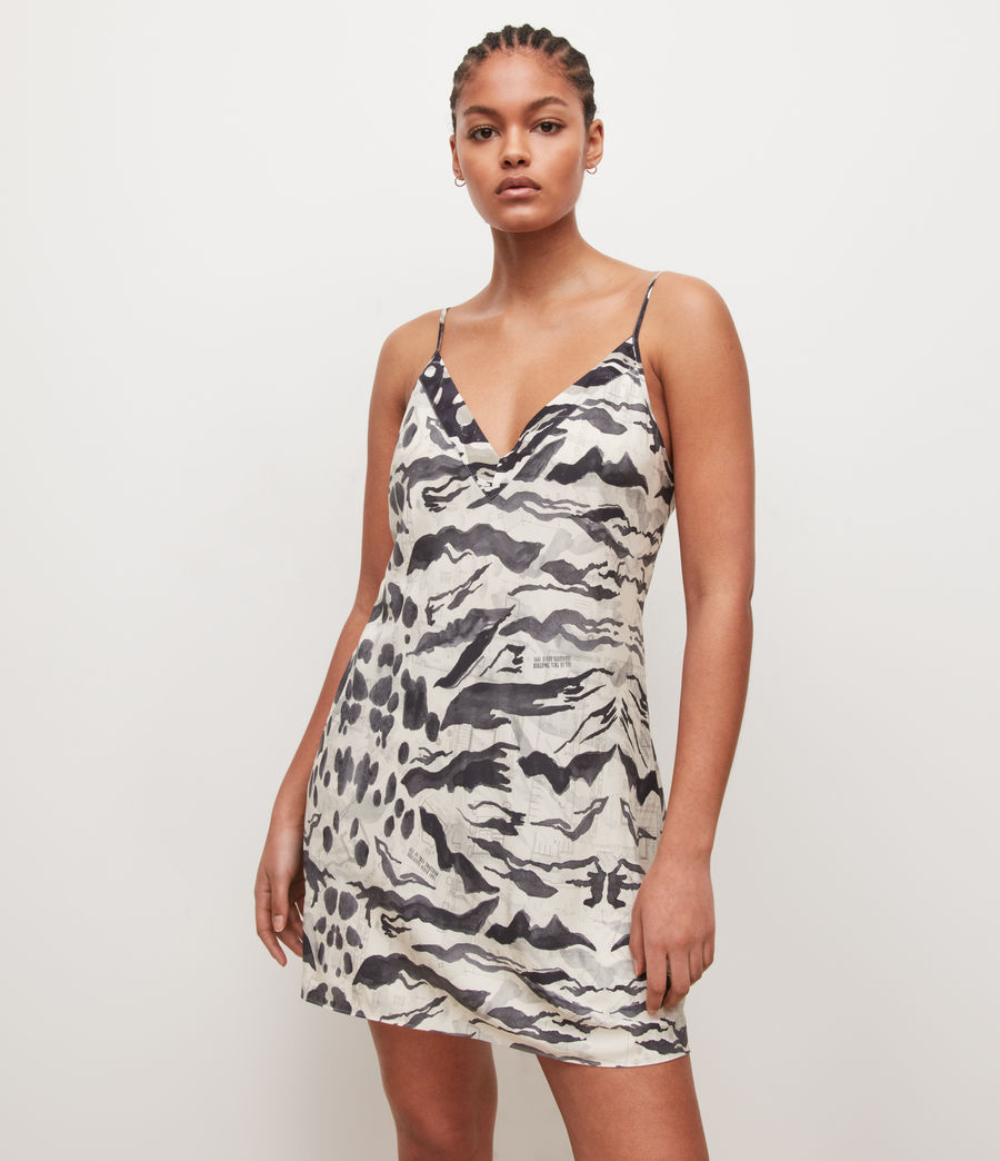 allsaints slip dress