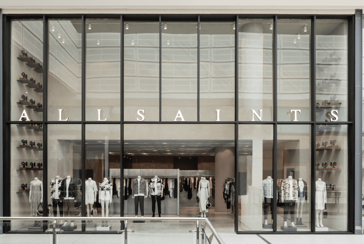 Picture taken from outside the entrance of one of our newest store.