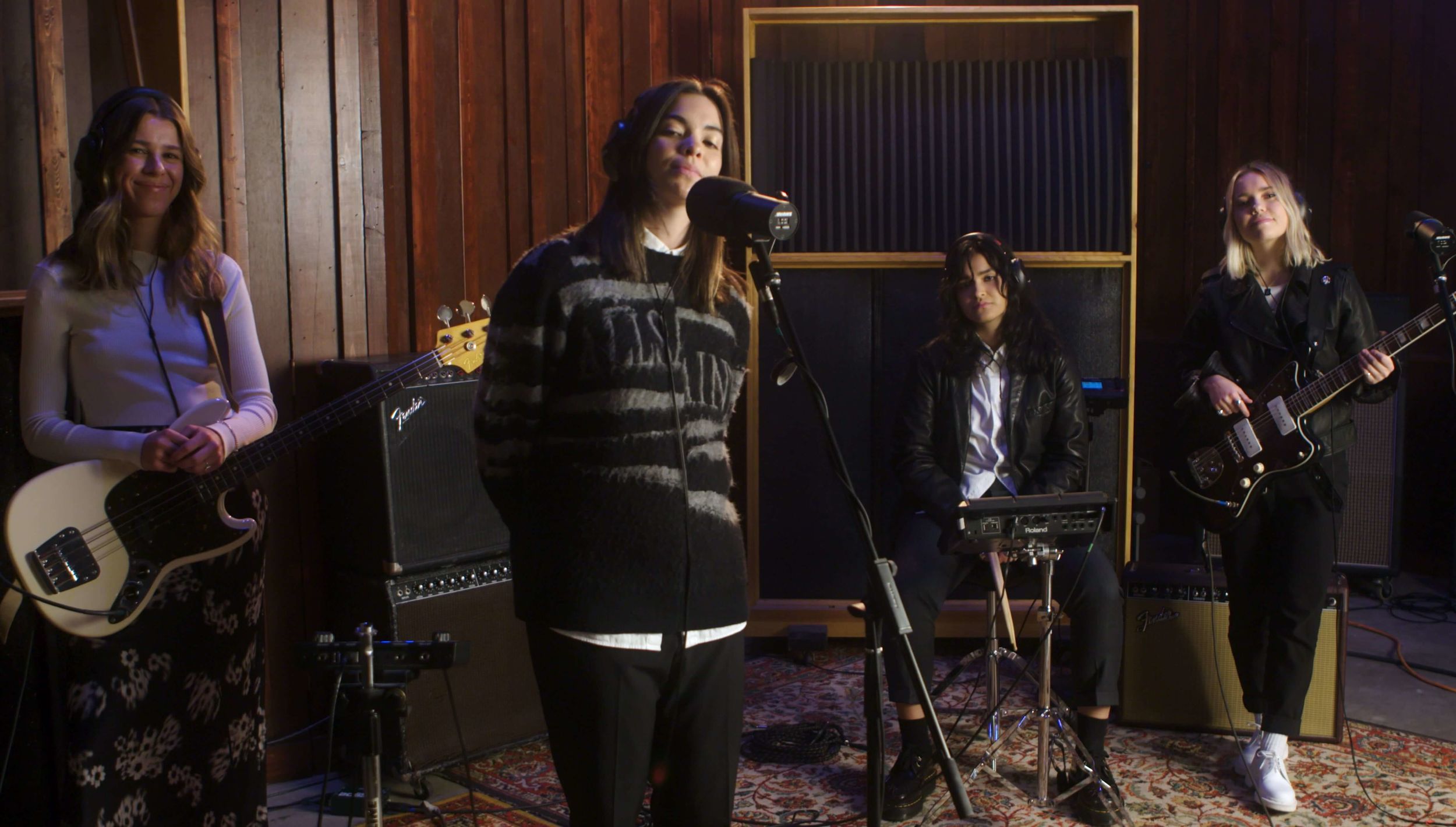 Video of The Aces performing their song, Daydream, for our last LA Session.