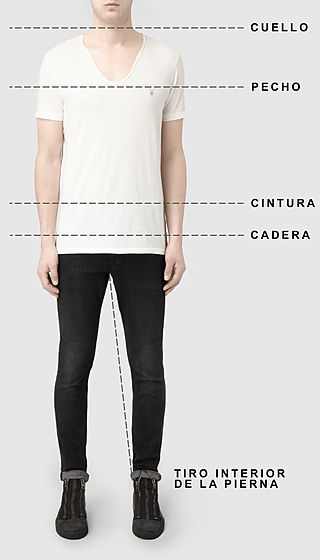 Mens clothing size guide