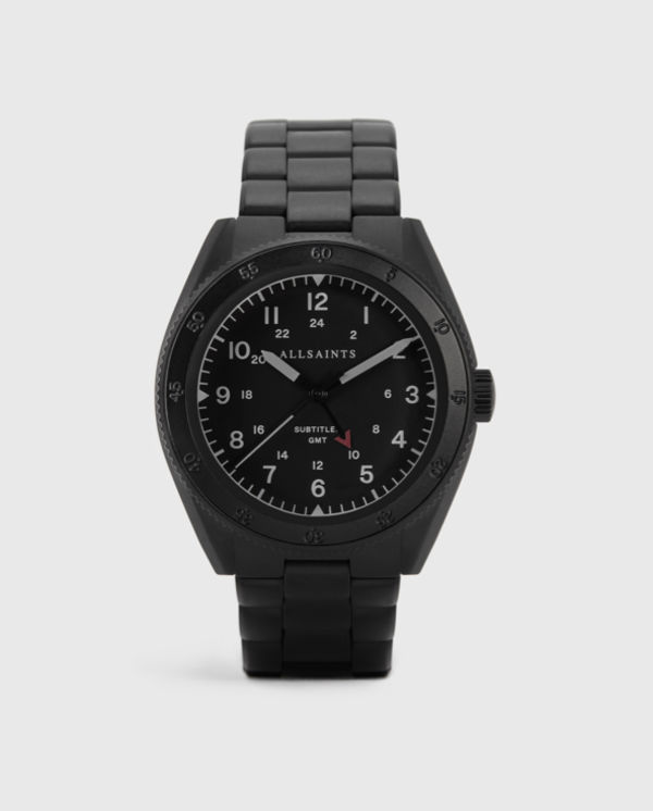 Product shot of the Subtitled V watch.