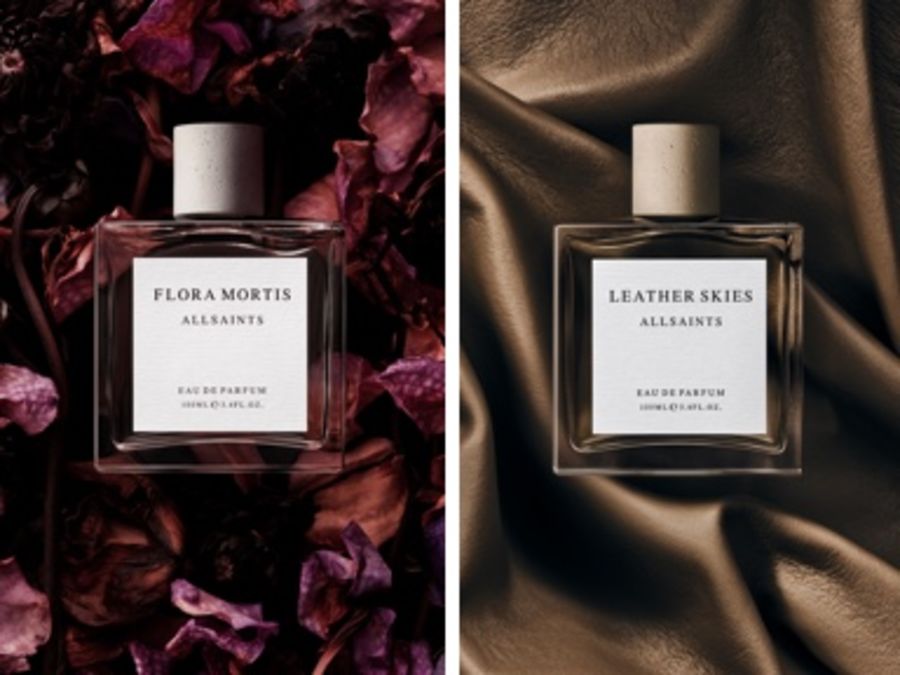Image of our two new fragrance bottles.