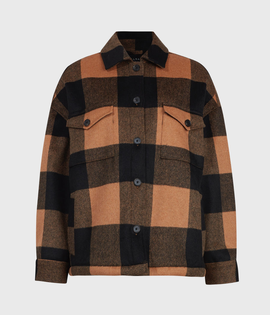 Shop the Luella Check Jacket.