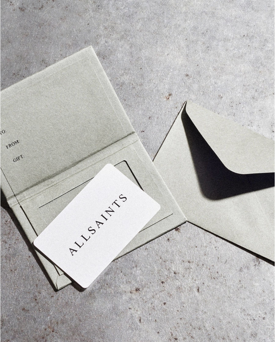 Shop AllSaints gift cards.